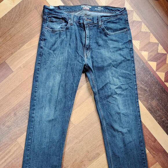 Denizen from Levi's Dark Wash 285 Relaxed Fit Jeans Size 38x34 - Picture 3 of 15